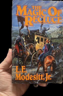 The Magic Of Recluce L.E. Modesitt Jr. Vintage Fantasy Paperback Book